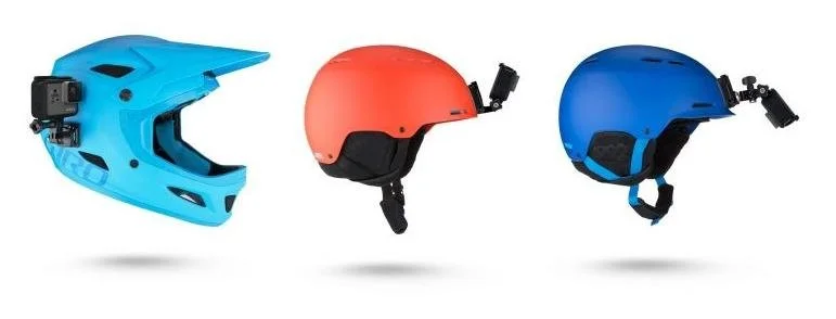 Фото: Кріплення GoPro на шолом Helmet Front + Side Mount (AHFSM-001) № 2 | KTC