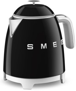 Електрочайник Smeg Retro Style Black (KLF05BLEU)