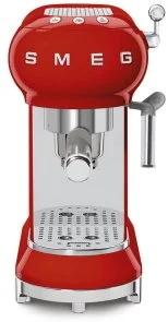 Фото: Ріжкова кавоварка Smeg Retro Style Red (ECF01RDEU) № 3 | KTC
