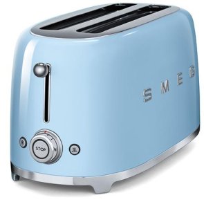 Тостер Smeg Retro Style Pastel Blue (TSF02PBEU)