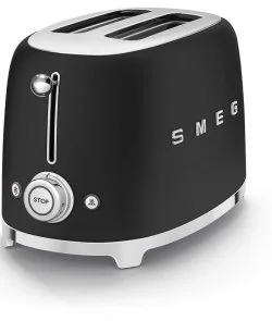 Фото: Тостер Smeg Retro Style Matte Black (TSF01BLMEU) № 2 | KTC