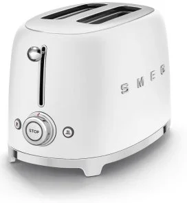 Фото: Тостер Smeg Retro Style Matte White (TSF01WHMEU) № 2 | KTC