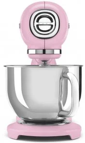 Фото: Планетарний міксер Smeg Retro Style Pink (SMF03PKEU) № 6 | KTC