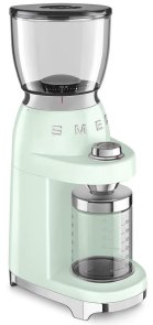 Кавомолка Smeg Retro Style Pastel Green (CGF01PGEU)