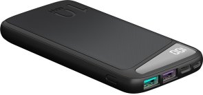 Батарея універсальна Wentronic Goobay 10000mAh PD QC3.0 Black (53936)