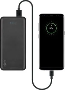 Фото: Батарея універсальна Wentronic Goobay Slimline 10000mAh Black (40891) № 3 | KTC