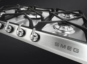 Фото: Газова варильна поверхня Smeg Victoria Stainless Steel Matte SR975XGH № 3 | KTC