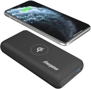 Батарея універсальна ENERGIZER QE20007PQ 20000mAh PD2.0 Qi Black (QE20007PQ (G))