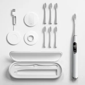 Фото: Електрична зубна щітка Oclean X Pro Elite Premium Set Grey (Oclean X Pro Elite Premium Set Grey) № 3 | KTC