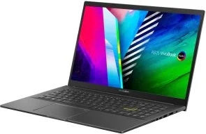 Фото: Ноутбук ASUS Vivobook 15 OLED K513EA-L13120 Indie Black - 15.6" OLED 60 Гц / Intel Core i3 / i3-1125G4 / DDR4 8 ГБ / PCI-E SSD 512 ГБ / Intel UHD Graphics № 2 | KTC