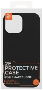 Чохол 2E for Apple iPhone 13 Pro Max - Basic Liquid Silicone Black (2E-IPH-13PRM-OCLS-BK)