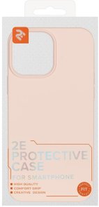 Чохол 2E for Apple iPhone 13 Pro Max - Basic Liquid Silicone Sand Pink (2E-IPH-13PRM-OCLS-RP)