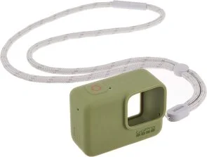 Фото: Захисний чохол для камери GoPro Hero5/Hero6/Hero7 Turtle Green + ремінець (ACSST-008) № 4 | KTC