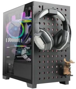 Корпус AZZA Elise Black with window (CSAZ-140)