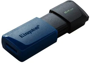 Фото: Флешка USB Kingston DataTraveler Exodia M 64GB Black/Blue (DTXM/64GB) № 2 | KTC