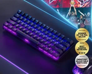 Фото: Клавіатура SteelSeries Apex Pro Mini Wireless (64842) № 5 | KTC