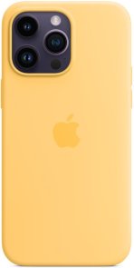 Apple for iPhone 14 Pro Max - Silicone Case with MagSafe Sunglow