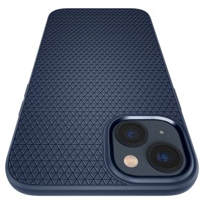 Чохол Spigen for Apple iPhone 14 - Liquid Air Navy Blue (ACS05038)