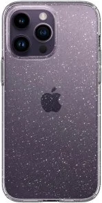 Фото: Чохол Spigen for Apple iPhone 14 Pro - Liquid Crystal Glitter Crystal Quartz (ACS04954) № 2 | KTC
