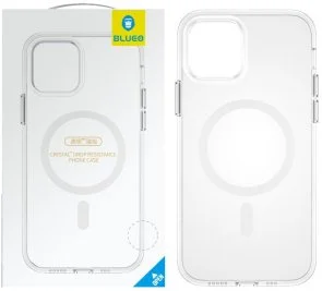 Фото: Чохол Blueo for iPhone 14 Pro - Crystal Pro Drop Resistance MagSafe Transparent № 2 | KTC