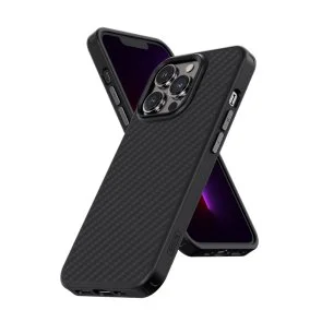Фото: Чохол Blueo for iPhone 14 Pro Max - Armor Aramid Fiber Anti-Drop Case Black № 6 | KTC
