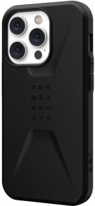 Чохол UAG for Apple iPhone 14 Pro - Civilian Black (114042114040)