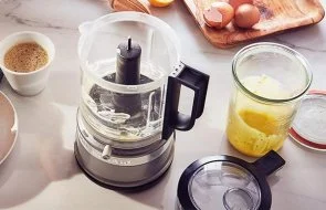 Фото: Кухонний комбайн KitchenAid Food chopper 1.2L 5KFC0516 Onyx Black (5KFC0516EOB) № 6 | KTC