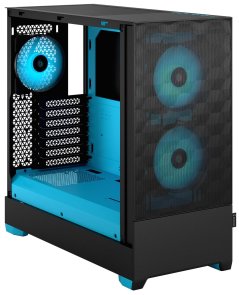 Корпус FRACTAL DESIGN Pop Air RGB Cyan with window (FD-C-POR1A-02)