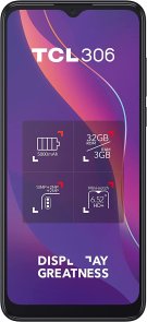 Смартфон TCL 306 6102H 3/32GB Space Gray (6102H-2ALCUA12)