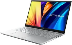 Фото: Ноутбук ASUS Vivobook Pro M6500IH-HN084 Cool Silver - 15.6" IPS 144 Гц / AMD Ryzen 5 / 4600H / DDR4 16 ГБ / PCI-E SSD 512 ГБ / GeForce GTX 1650 № 2 | KTC