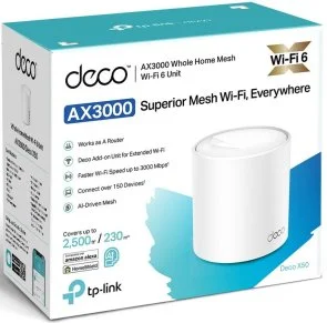 Фото: Wi-Fi система TP-Link Deco X50 (Deco X50(1-pack)) № 3 | KTC