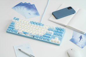 Клавіатура Varmilo VEA87 Sea Melody Cherry Mx Silent Red ENG/RU Multicolor (A23A038A6A1A06A033)