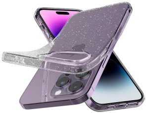 Чохол Spigen for Apple iPhone 14 Pro Max - Liquid Crystal Glitter Crystal Quartz (ACS04810)