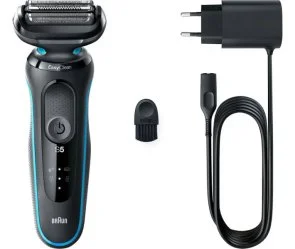 Фото: Електробритва Braun Series 5 51-M1000s Flex Wet/Dry Black/Mint (81770268) № 3 | KTC