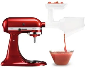 Фото: Набір насадок для планетарного міксера KitchenAid 5KSM2FPPC (м'ясорубка, протирка, овочерізка) № 6 | KTC