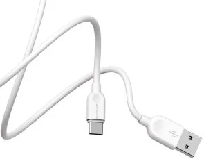 Фото: Кабель BOROFONE BX14 LinkJet 2.4A AM / Type-C 3m White (BX14C3W) № 2 | KTC