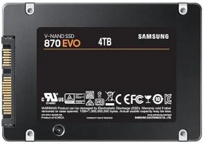 Фото: SSD-накопичувач Samsung 870 EVO SATA III 4TB (MZ-77E4T0B/EU) № 4 | KTC