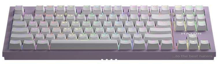 Клавіатура Hator Skyfall TKL Pro Lilac (HTK-669)