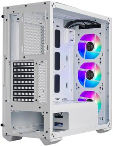 Корпус Cooler Master MasterBox TD500 Mesh with Hub White with window (MCB-D500D-WGNN-S01)