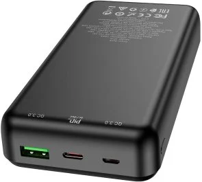 Фото: Батарея універсальна Hoco J87A Tacker 20000mAh 20W Black (6931474761033) № 2 | KTC