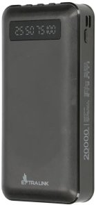 Батарея універсальна ExtraLink EPB-084 20000mAh Black (5903148919614)