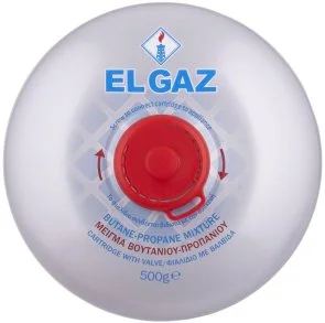 Фото: Балон-картридж газовий EL GAZ ELG-800 500g (104ELG-800) № 4 | KTC