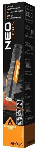 Фото: Ліхтар ручний Neo Tools 99-034 300Lm № 5 | KTC