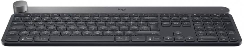 Клавіатура мультимедійна Logitech Craft Us/Ukr Graphite (920-008504)