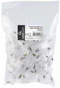Фото: Конектор Cablexpert RJ-45 8P8C 100pcs (LC-8P8C-001/100) № 2 | KTC