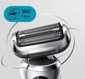 Електробритва Braun Series 7 71-S1000s Flex Wet and Dry Silver/Black (81770264)