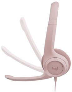 Гарнітура Logitech H390 USB Rose (981-001281)