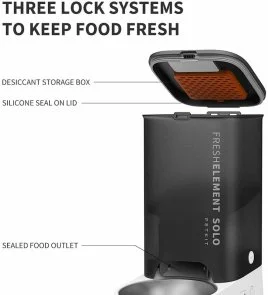 Фото: Смарт годівниця PETKIT Fresh Element SOLO Dark Grey (691072) № 4 | KTC