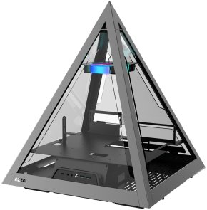 Корпус AZZA Pyramid Gray with window (CSAZ-804)