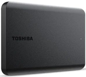 Фото: Зовнішній HDD Toshiba Canvio Basics 2022 2TB Black (HDTB520EK3AA) № 2 | KTC